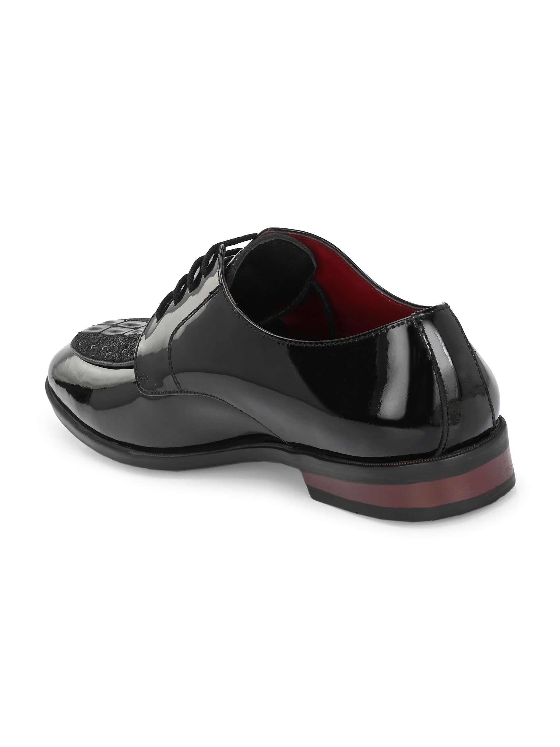 Titanium Party Lace-Ups by Aspeerio